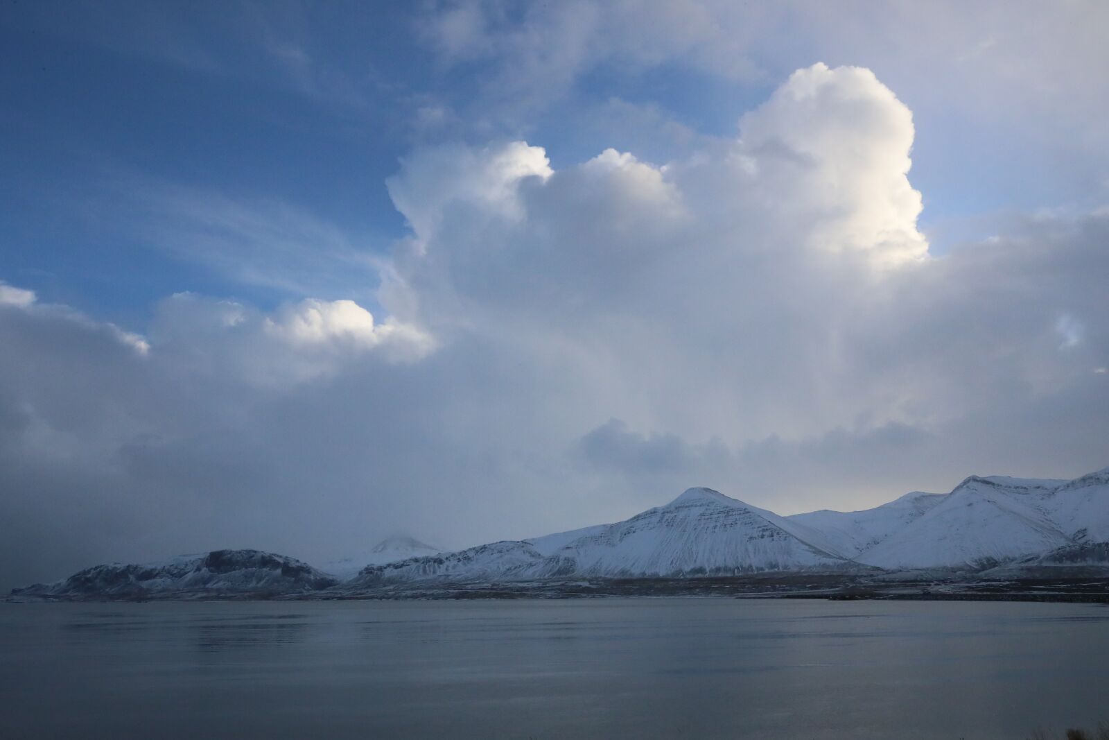Canon EOS-1D X Mark II sample photo. Borgarnes, iceland, blue sky photography
