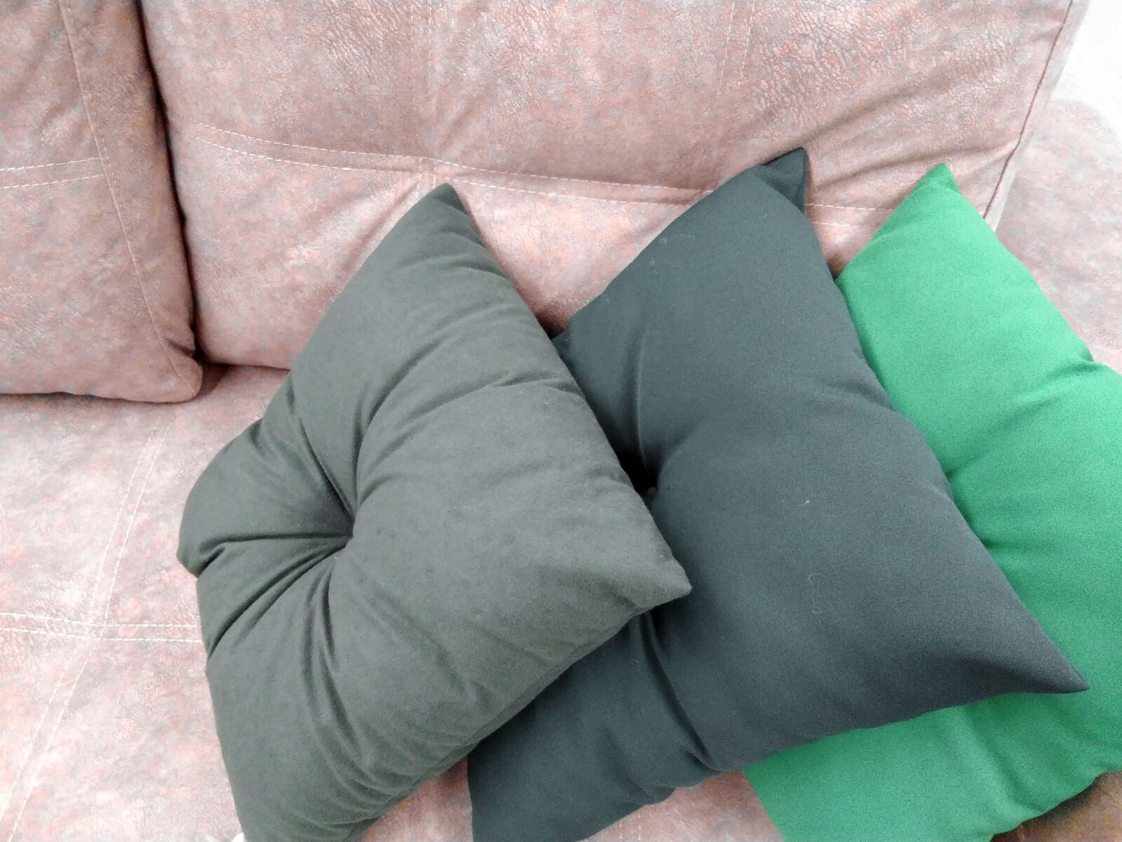 Lenovo S60-A sample photo. Bed, cushion, furniture, green photography