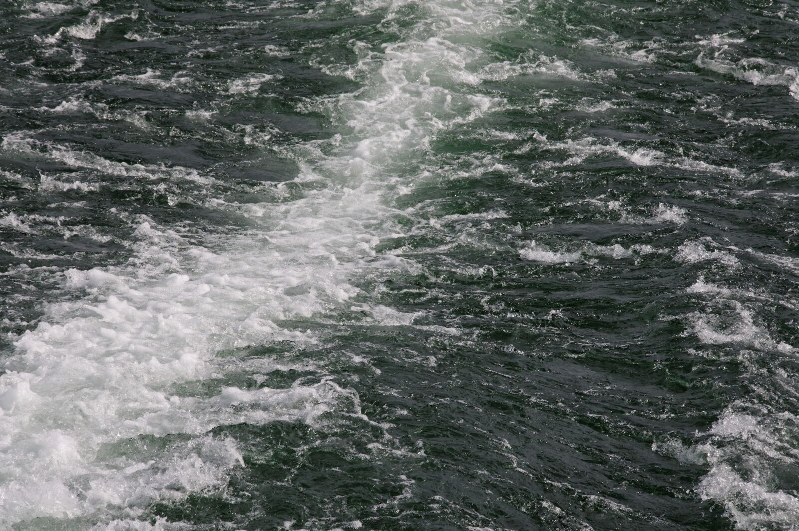 Nikon D300 sample photo. Wake, ship, lake photography