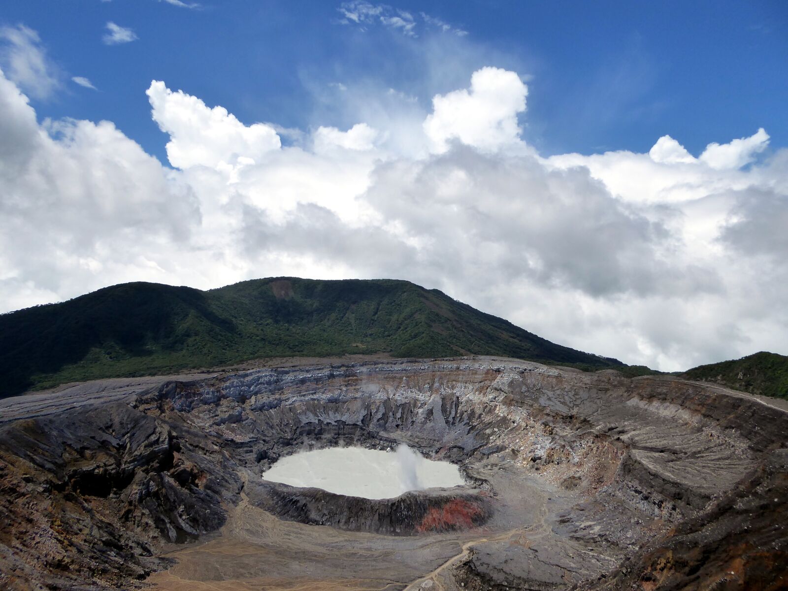 Panasonic Lumix DMC-ZS50 (Lumix DMC-TZ70) sample photo. Crater lake, volcano, poas photography