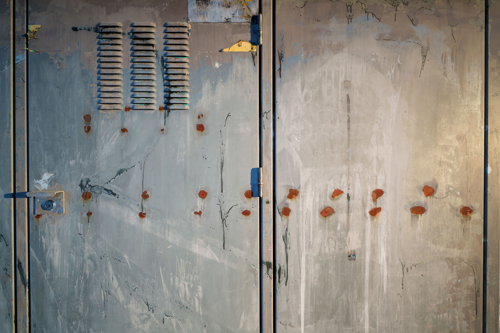Sigma 14mm F1.4 DG DN sample photo. Metal doors photography