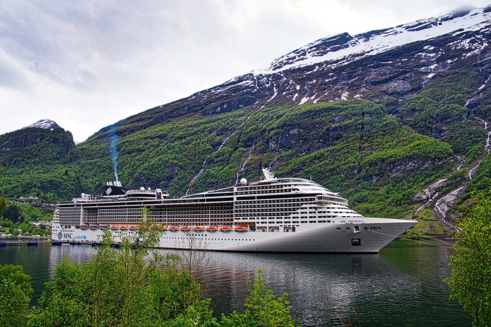 Canon EOS 6D sample photo. Geiranger, norway, cruise photography