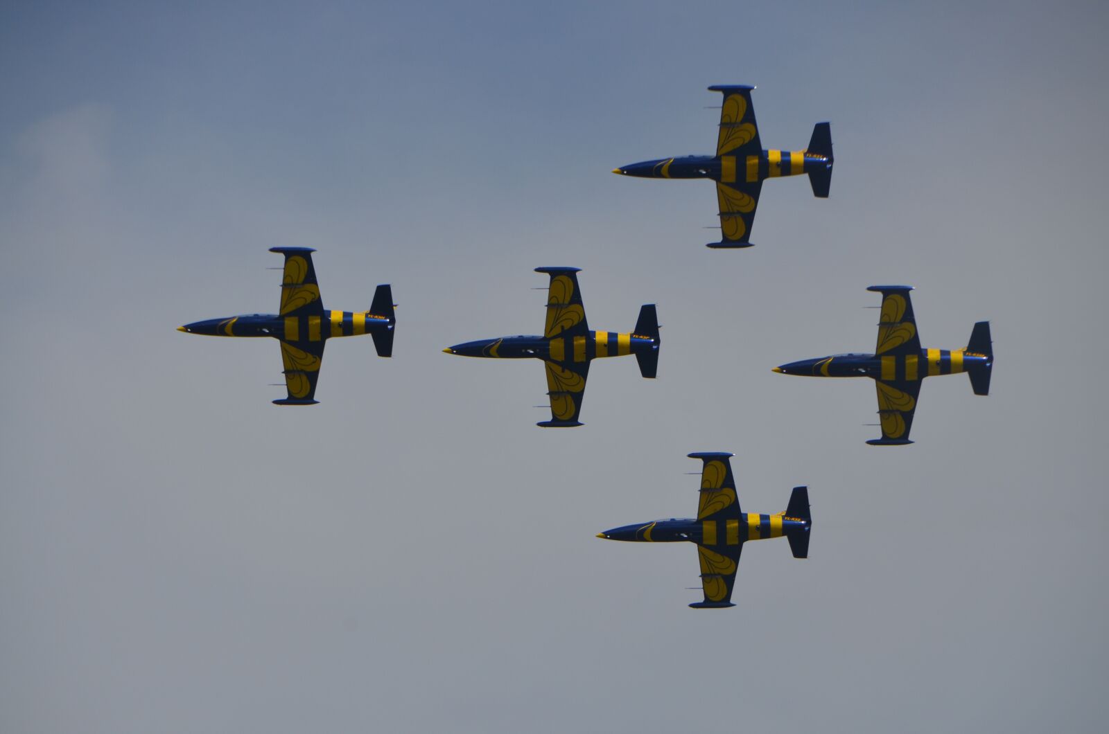Nikon D5100 sample photo. Aircraft, formation, air photography