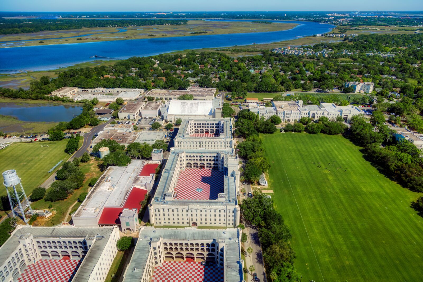 Canon EOS 5DS R sample photo. The citadel, military academy photography