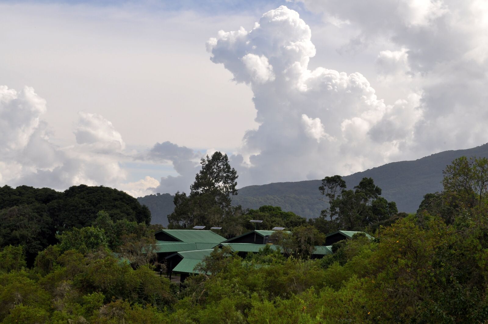 Nikon D5000 sample photo. Clouds, mountain, landscape photography