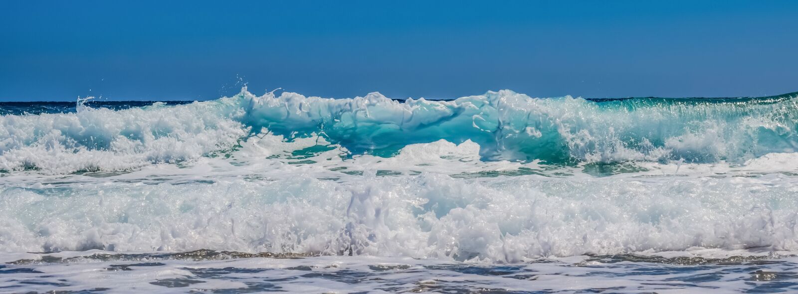 Nikon D3300 sample photo. Wave, smashing, water photography