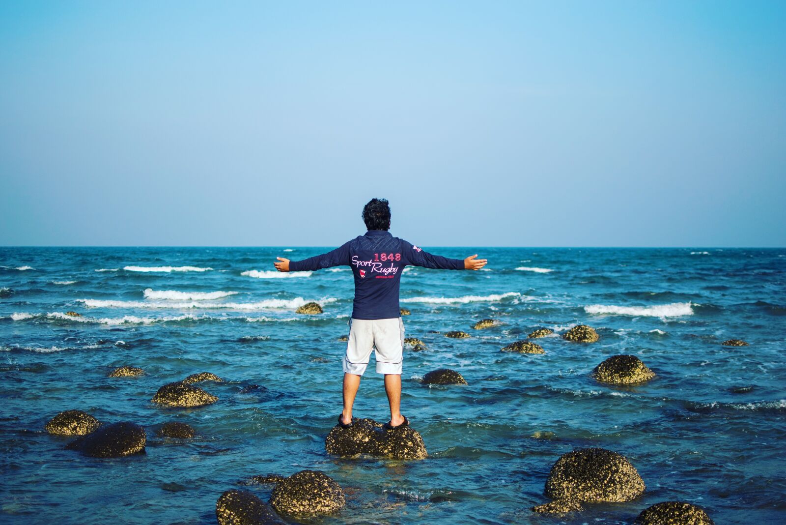 Nikon D5500 sample photo. Bay of bengal, sea photography