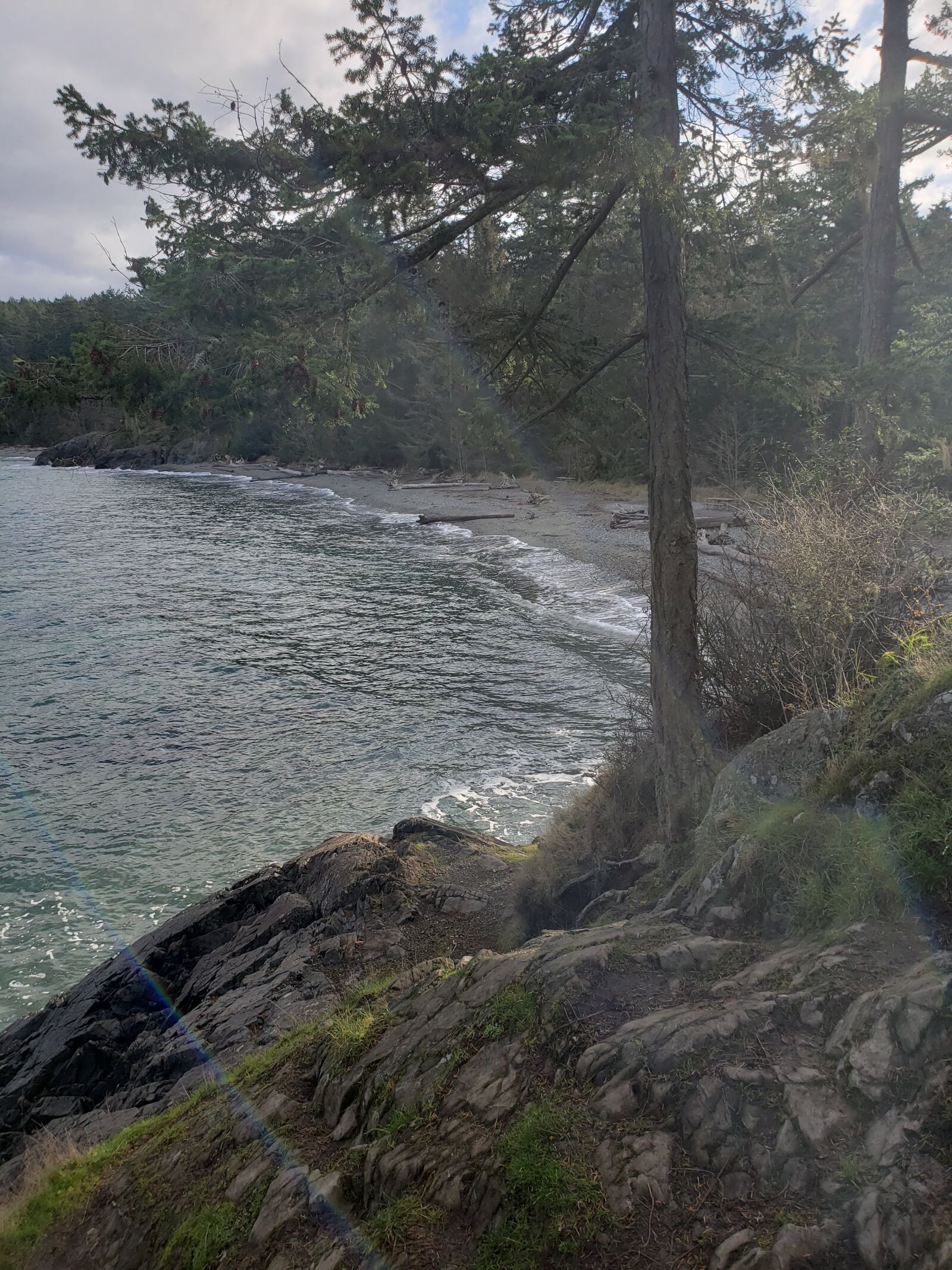 Samsung Galaxy S9+ sample photo. Washington state, deception pass photography