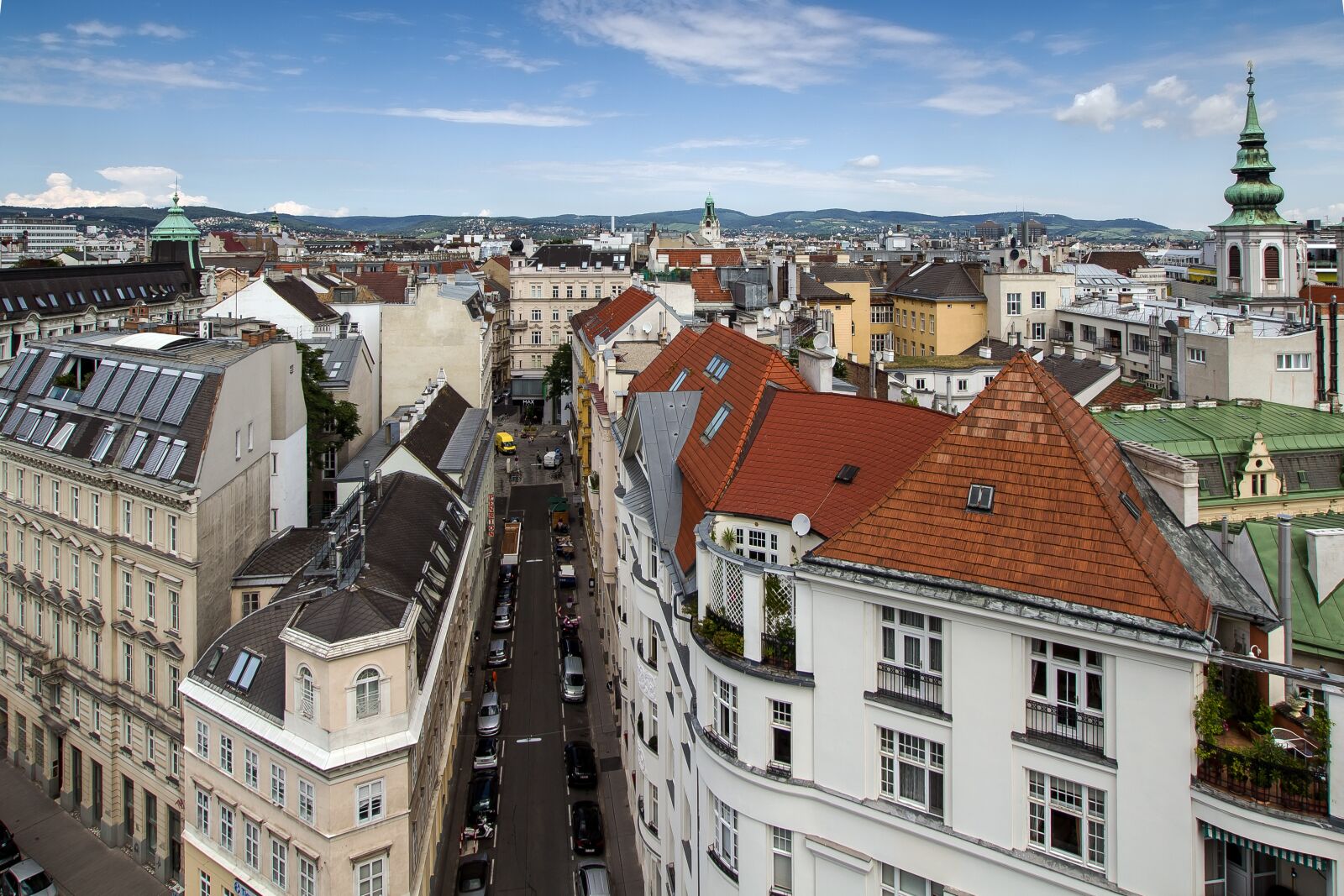 Canon EOS 600D (Rebel EOS T3i / EOS Kiss X5) sample photo. Vienna, panorama, city panorama photography