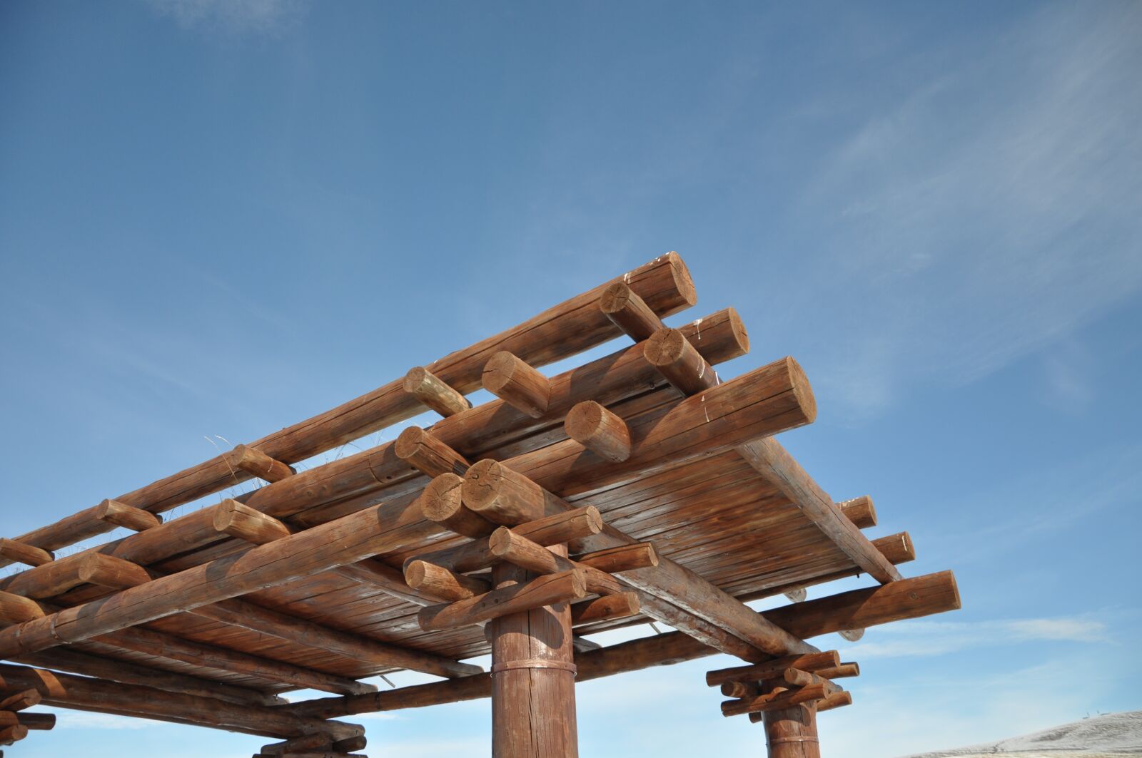 Nikon D90 sample photo. Rest, pavilion, sky photography