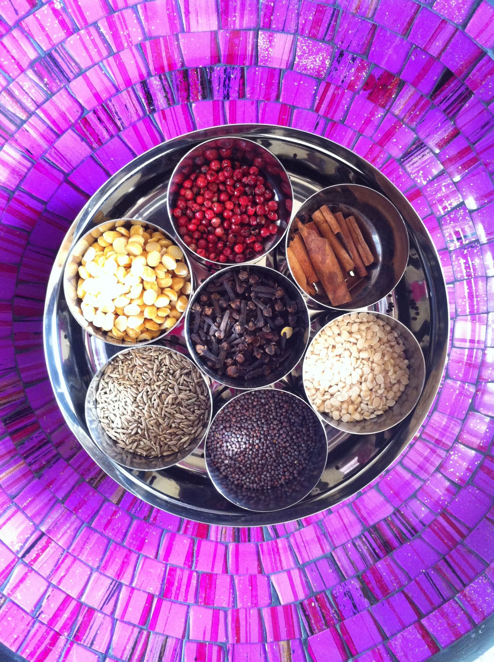 iPhone 4 back camera 3.85mm f/2.8 sample photo. Masala, spices, box photography
