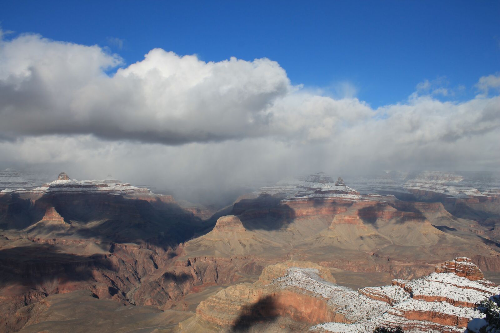 Canon EOS 1100D (EOS Rebel T3 / EOS Kiss X50) sample photo. Grand canyon, winter, canyon photography