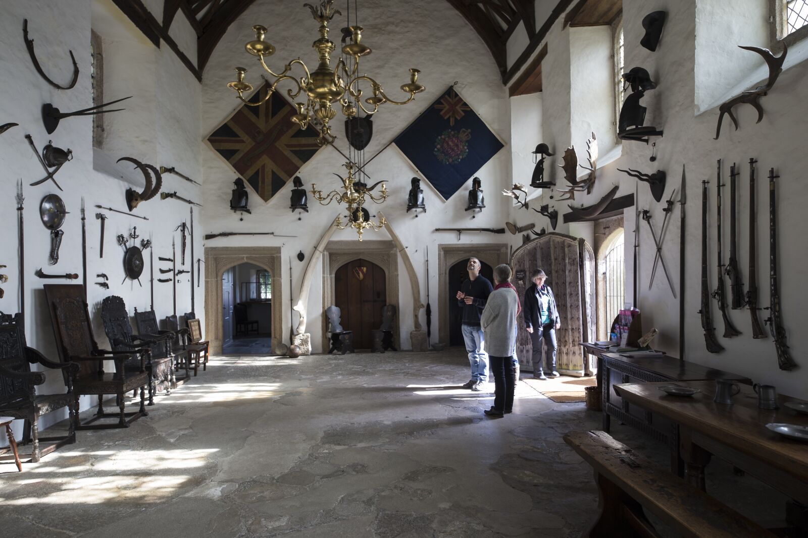 Canon EOS-1D X sample photo. The great hall, cotehele photography