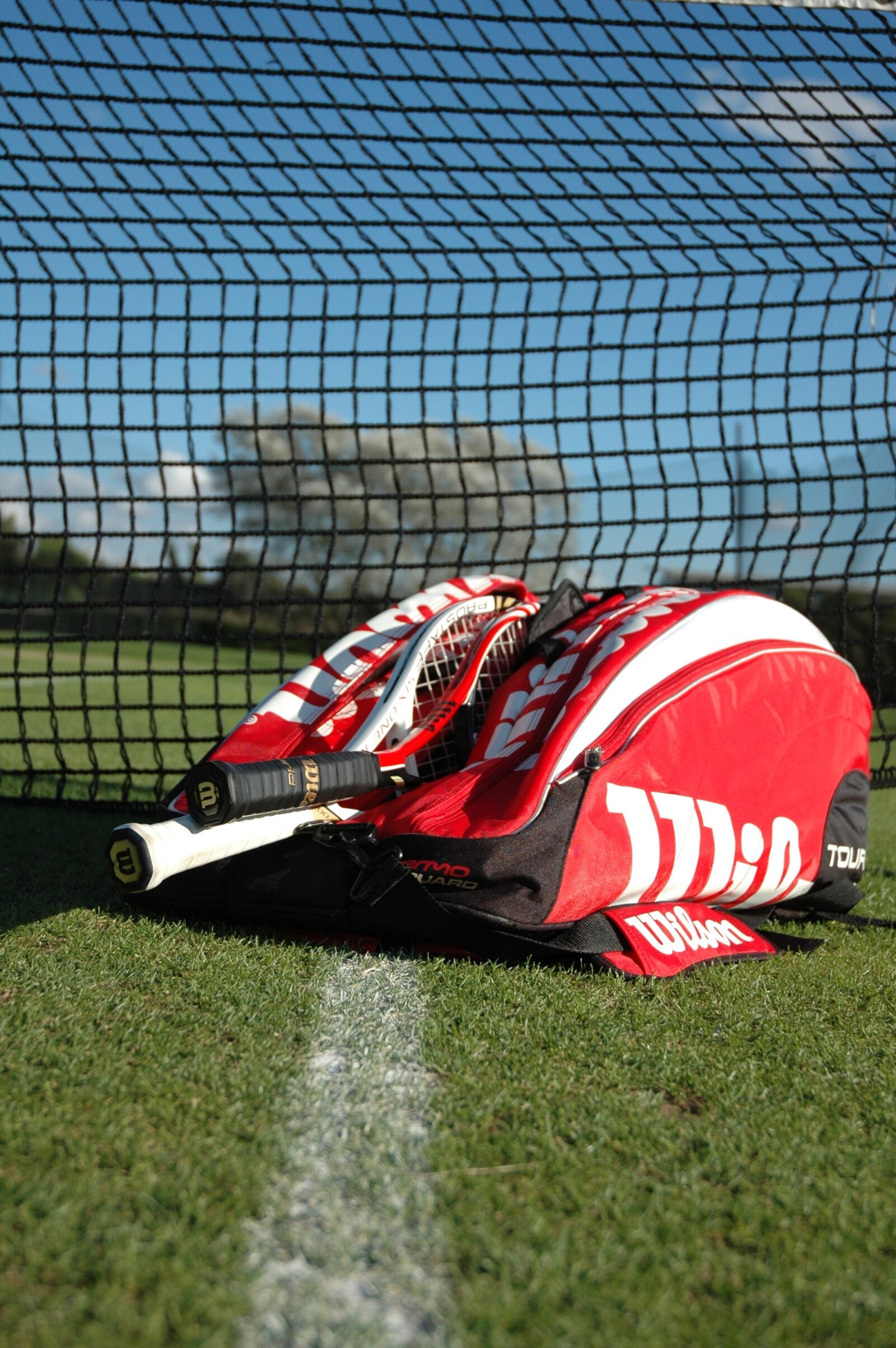 Nikon D70 sample photo. Grass court tennis, tennis photography