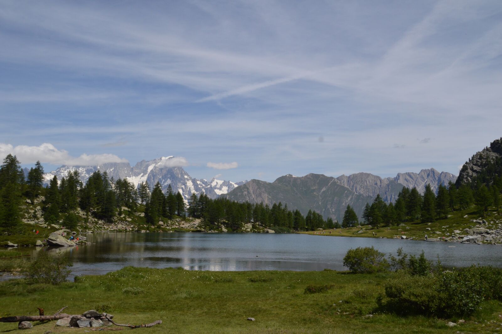 Nikon D3200 sample photo. Mountain lake, alps, italy photography