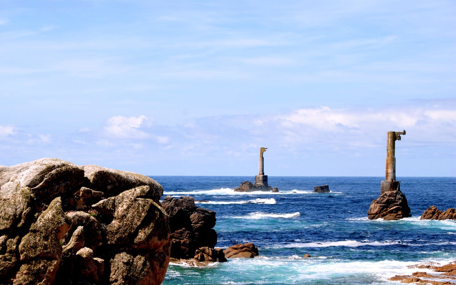 Nikon D3000 sample photo. Cliffs, cliff, brittany photography