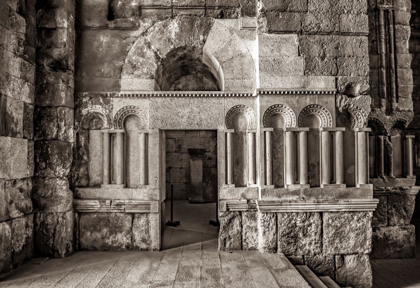 Nikon D3300 sample photo. Umayyad palace, architecture, building photography