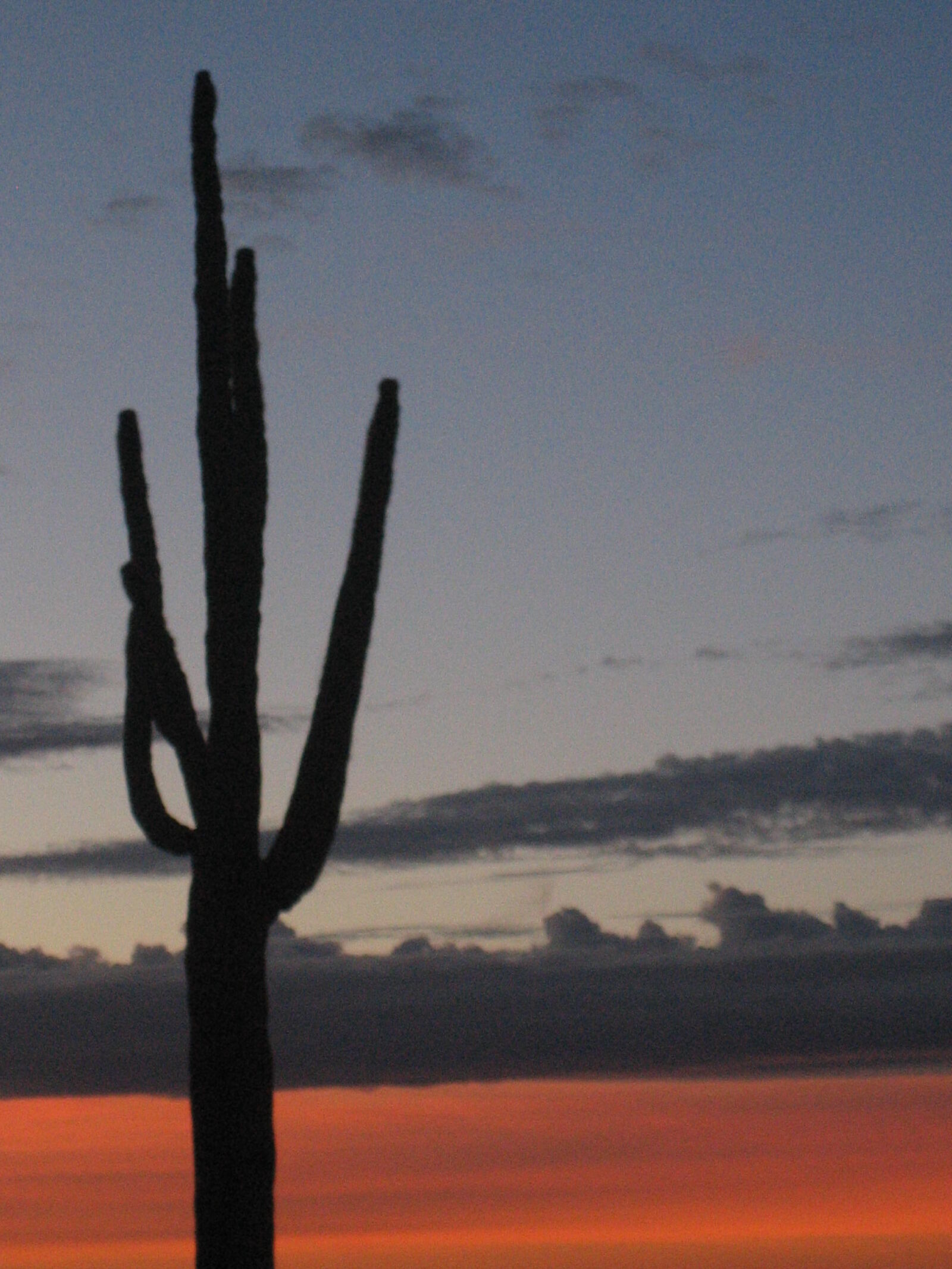 Canon POWERSHOT SD400 sample photo. Clouds, desert, desert, sunset photography