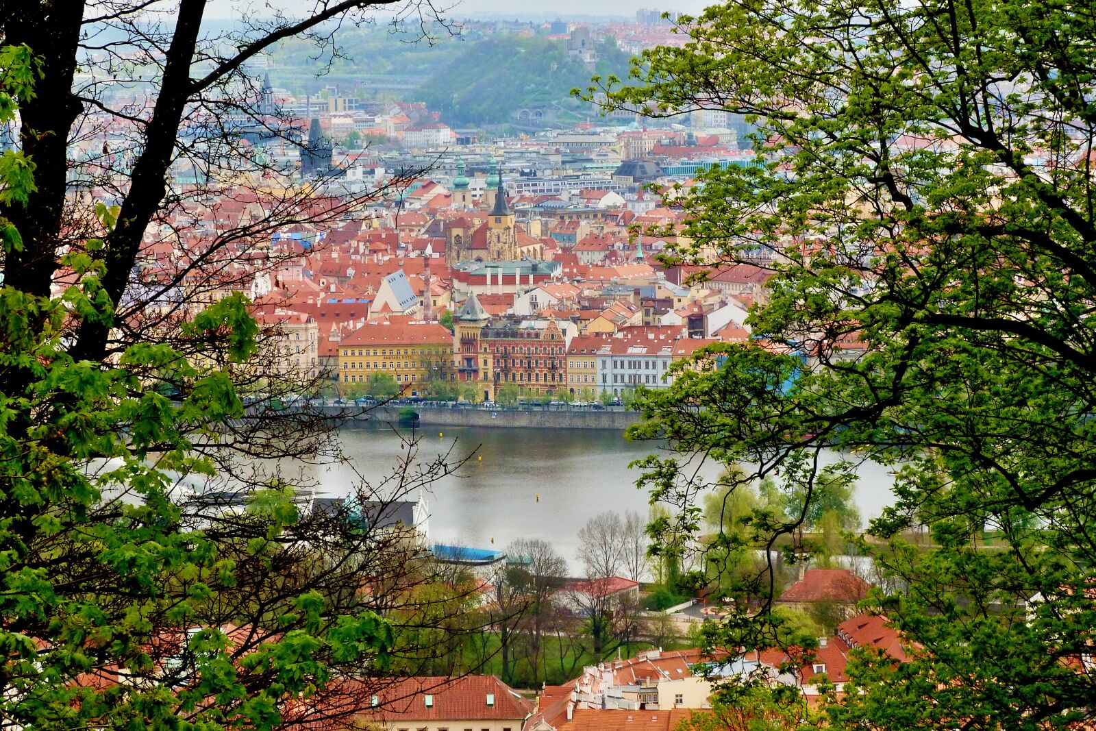 Panasonic Lumix DMC-FZ40 (Lumix DMC-FZ45) sample photo. Prague, vltava, city photography
