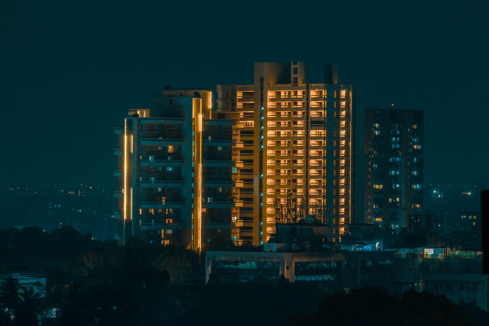 Canon EOS 700D (EOS Rebel T5i / EOS Kiss X7i) sample photo. Pune, night, lights photography