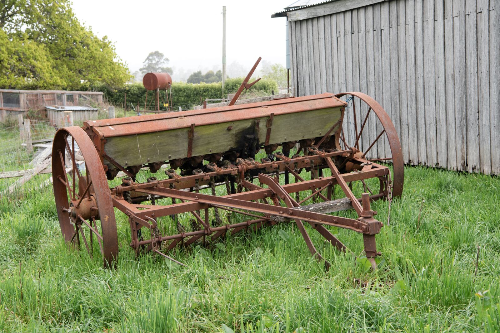 Nikon D750 sample photo. Header, farm tool, farm photography