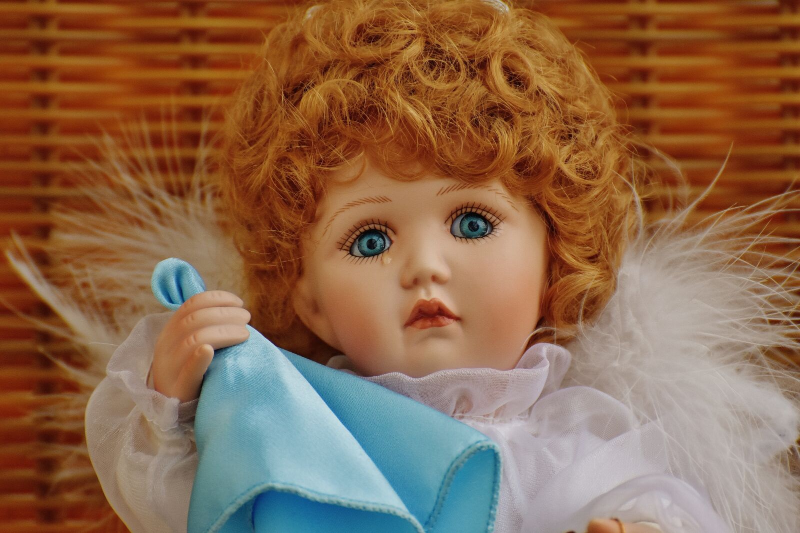 Nikon D7200 sample photo. Collector's doll, angel, guardian photography