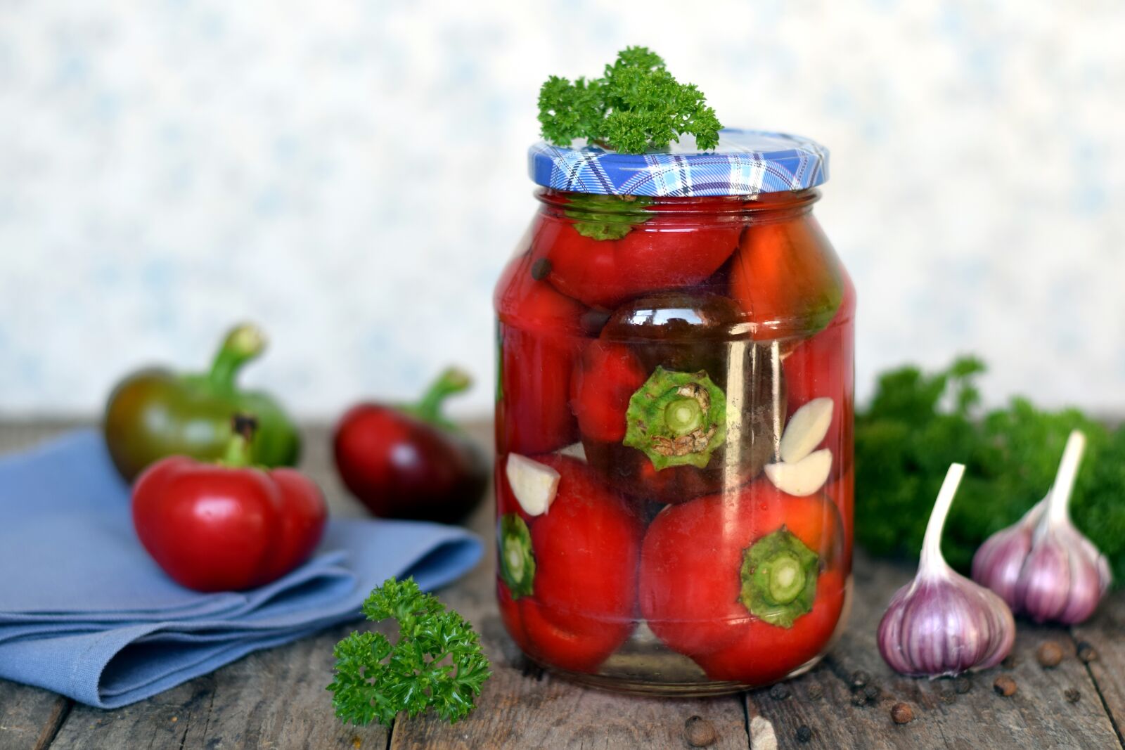Nikon D3300 sample photo. Pickled peppers, pepper ratunda photography