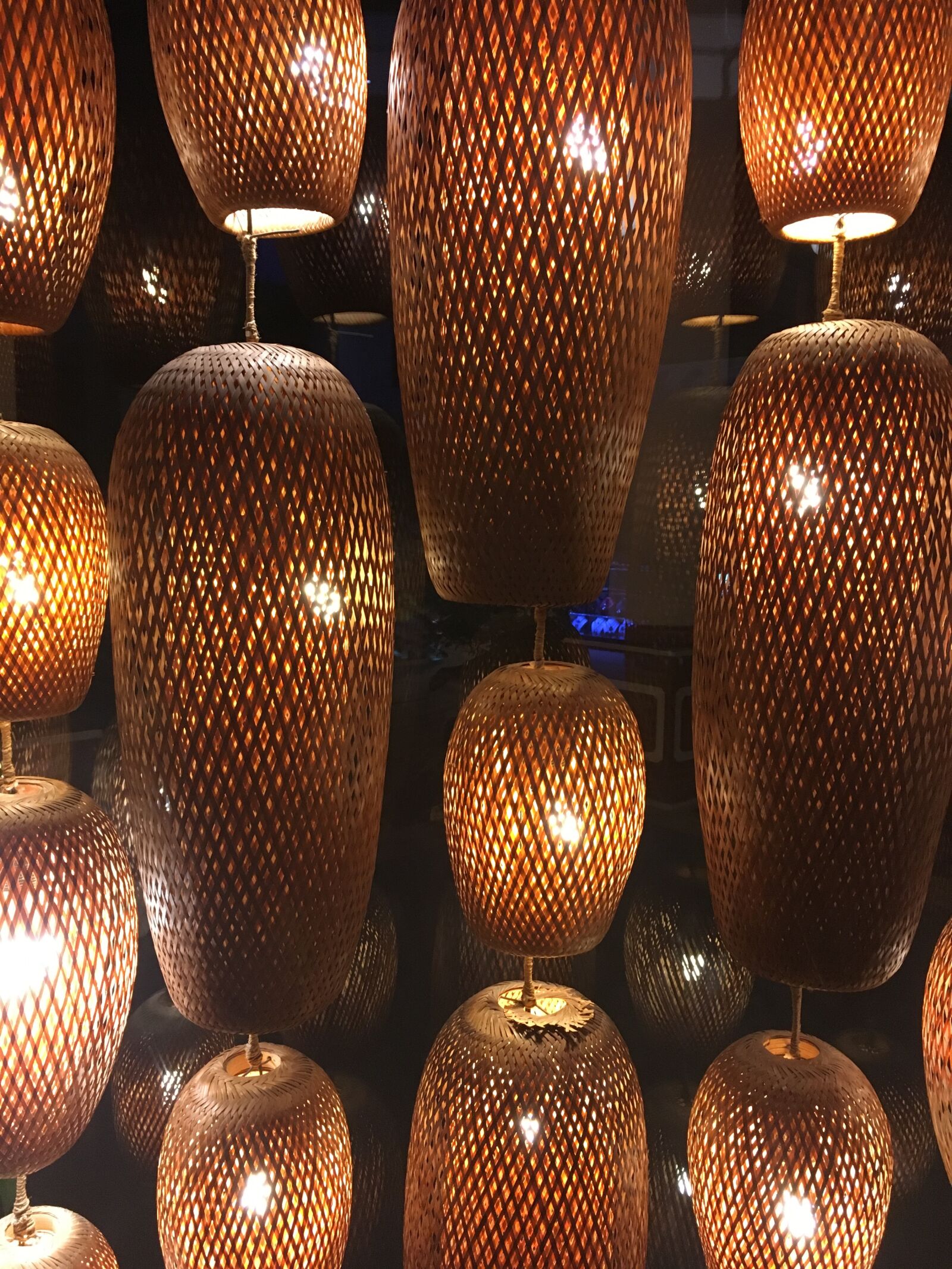 Apple iPhone SE sample photo. Lampshade, woven, glow photography