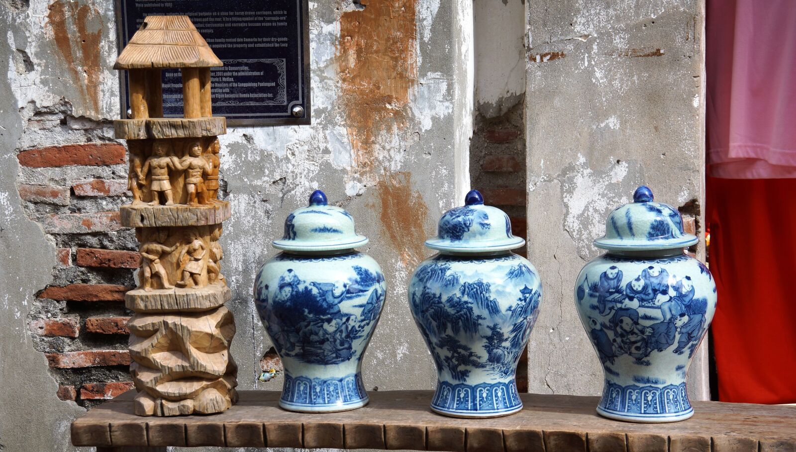 Sony Alpha NEX-7 sample photo. Porcelain, jars, chinese photography