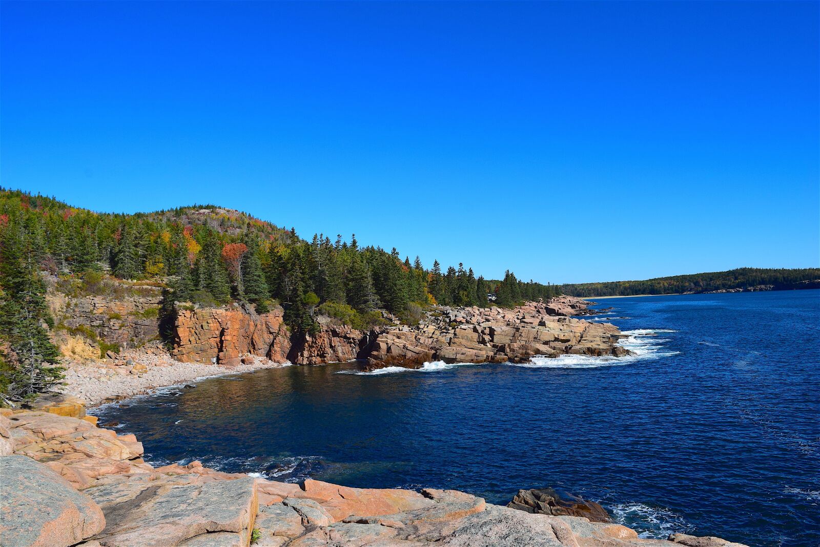 Nikon D3300 sample photo. Shore, rocks, ocean photography