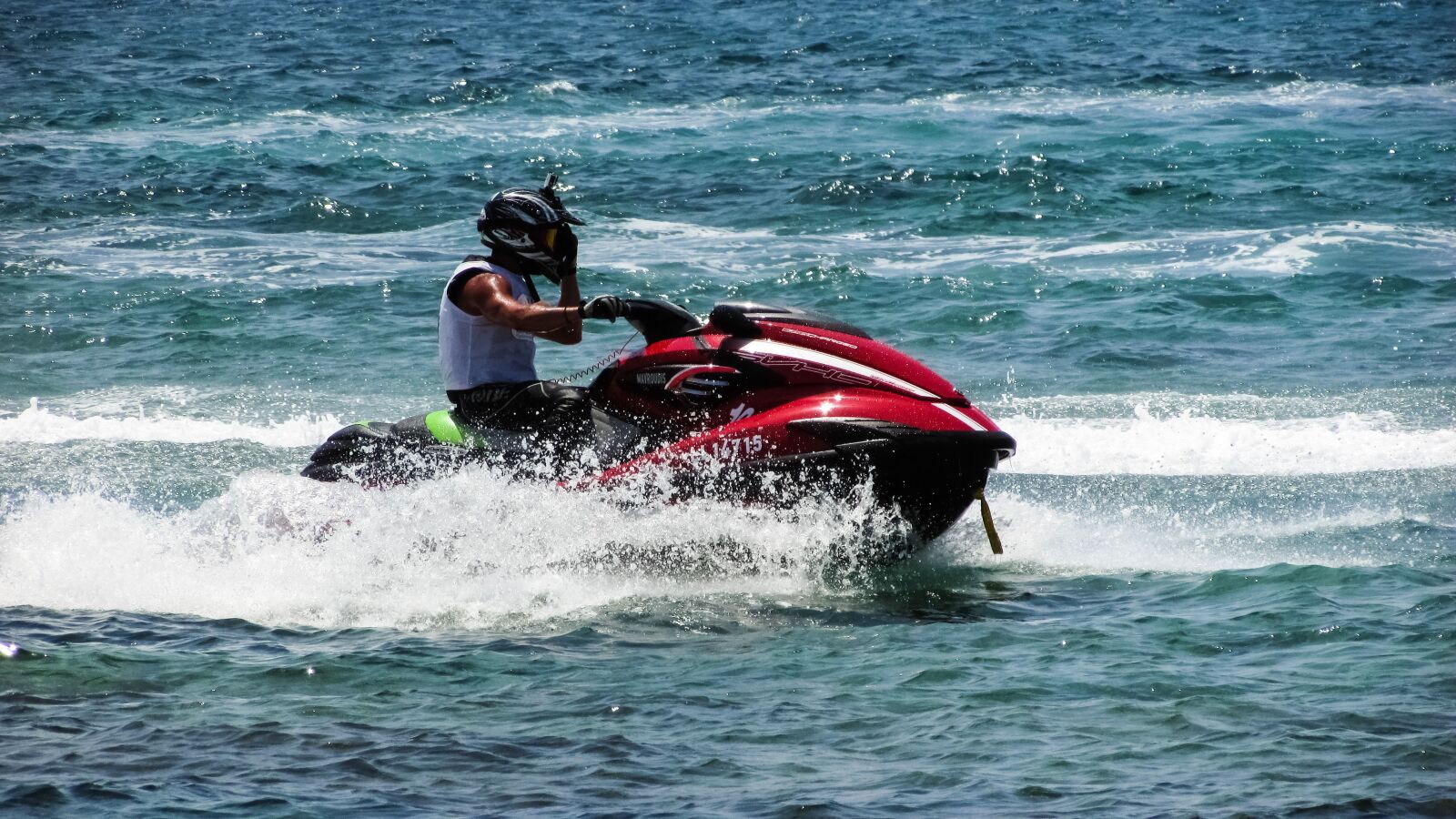 Canon PowerShot SX400 IS sample photo. Jet ski, sport, water photography