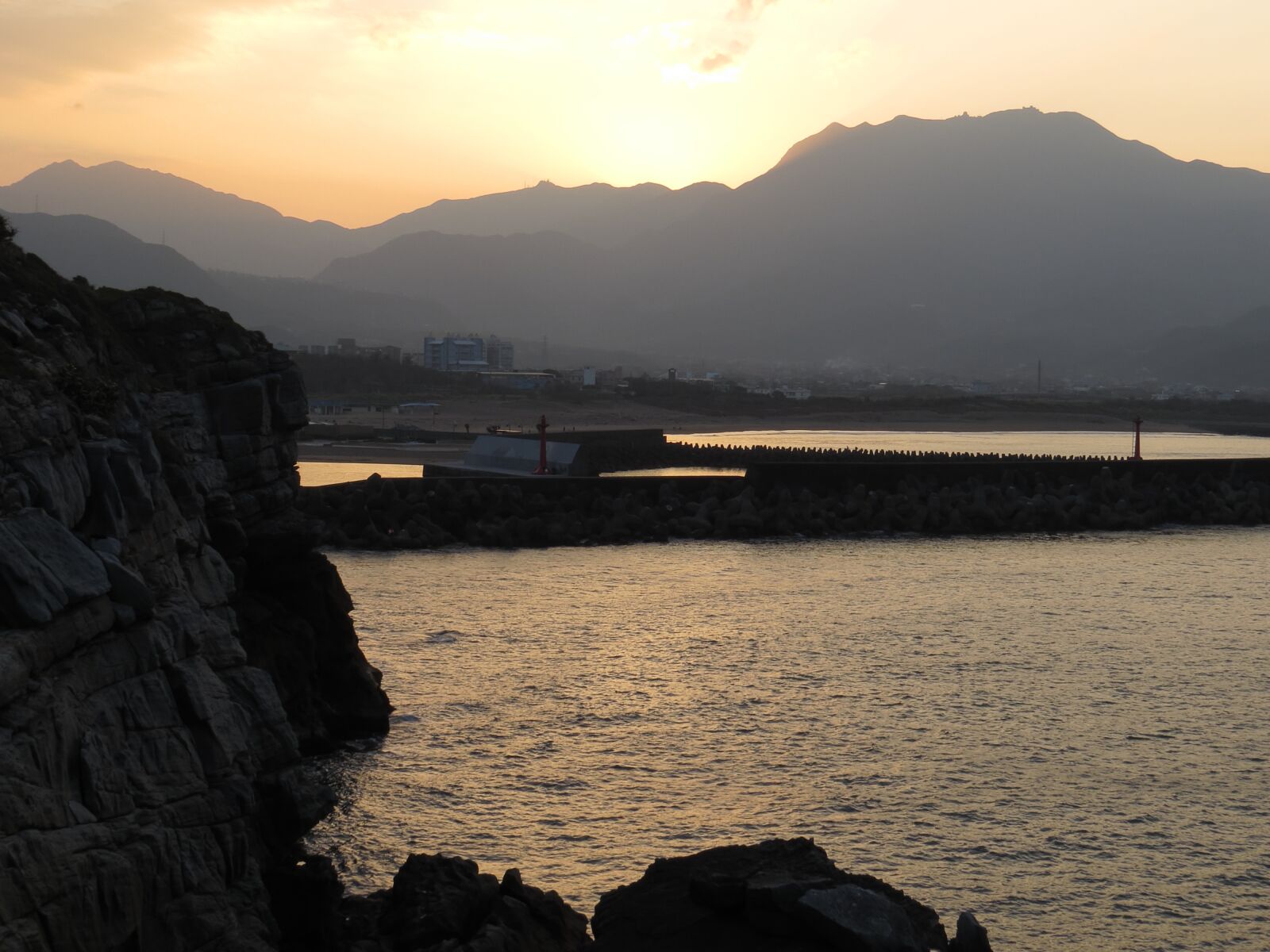 Canon PowerShot SX50 HS sample photo. The sea, landscape, sunset photography