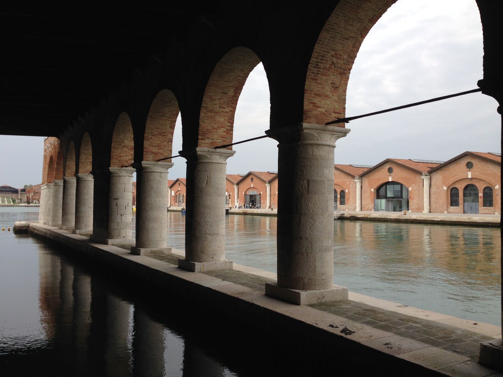 iPhone 5 back camera 4.12mm f/2.4 sample photo. Venice, arsenal, italy photography