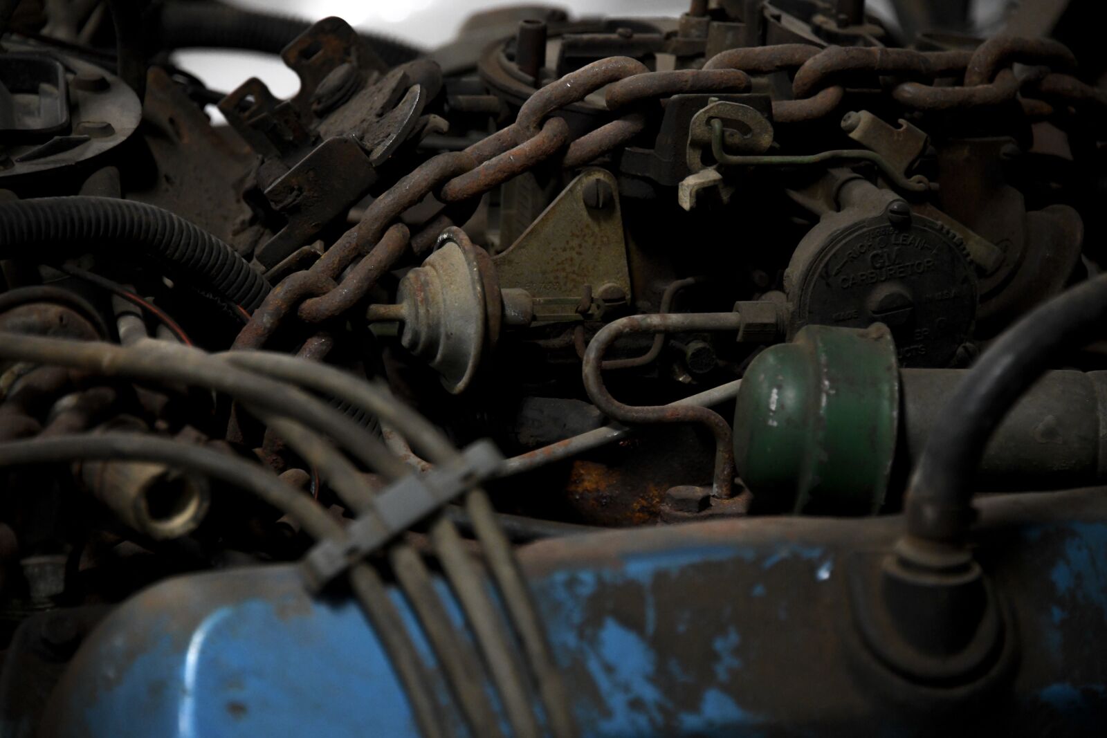 Nikon D850 sample photo. Engine, chain, metal photography