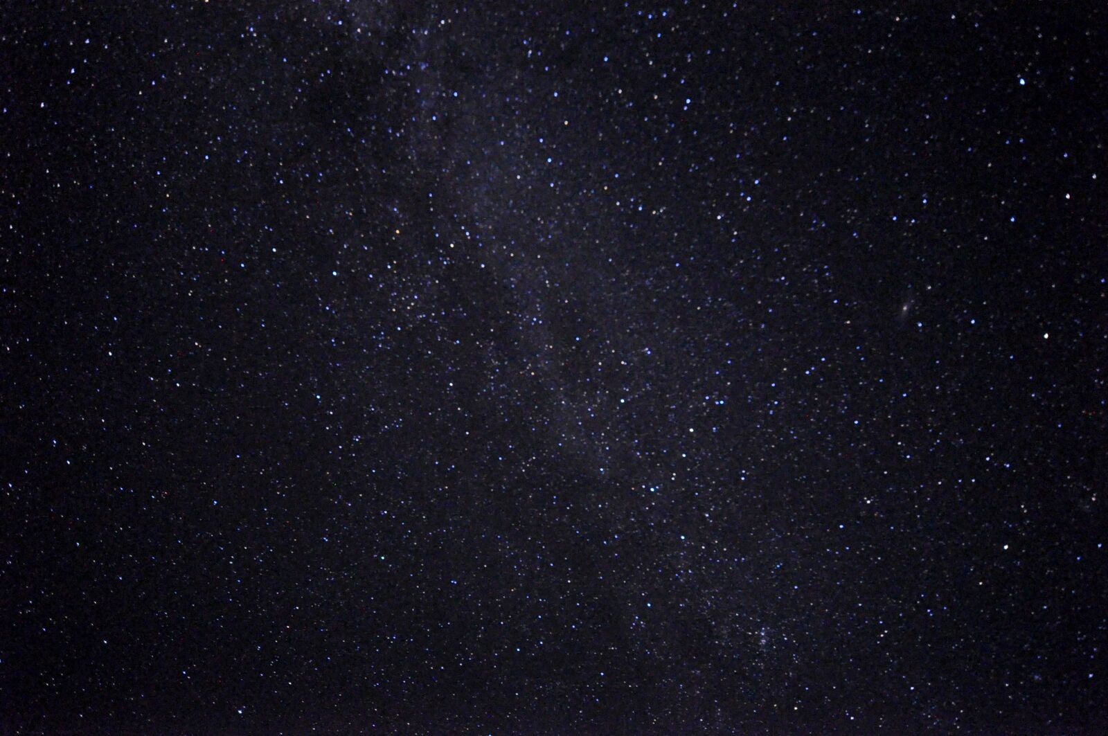 Nikon D90 sample photo. Star, night sky, milky photography