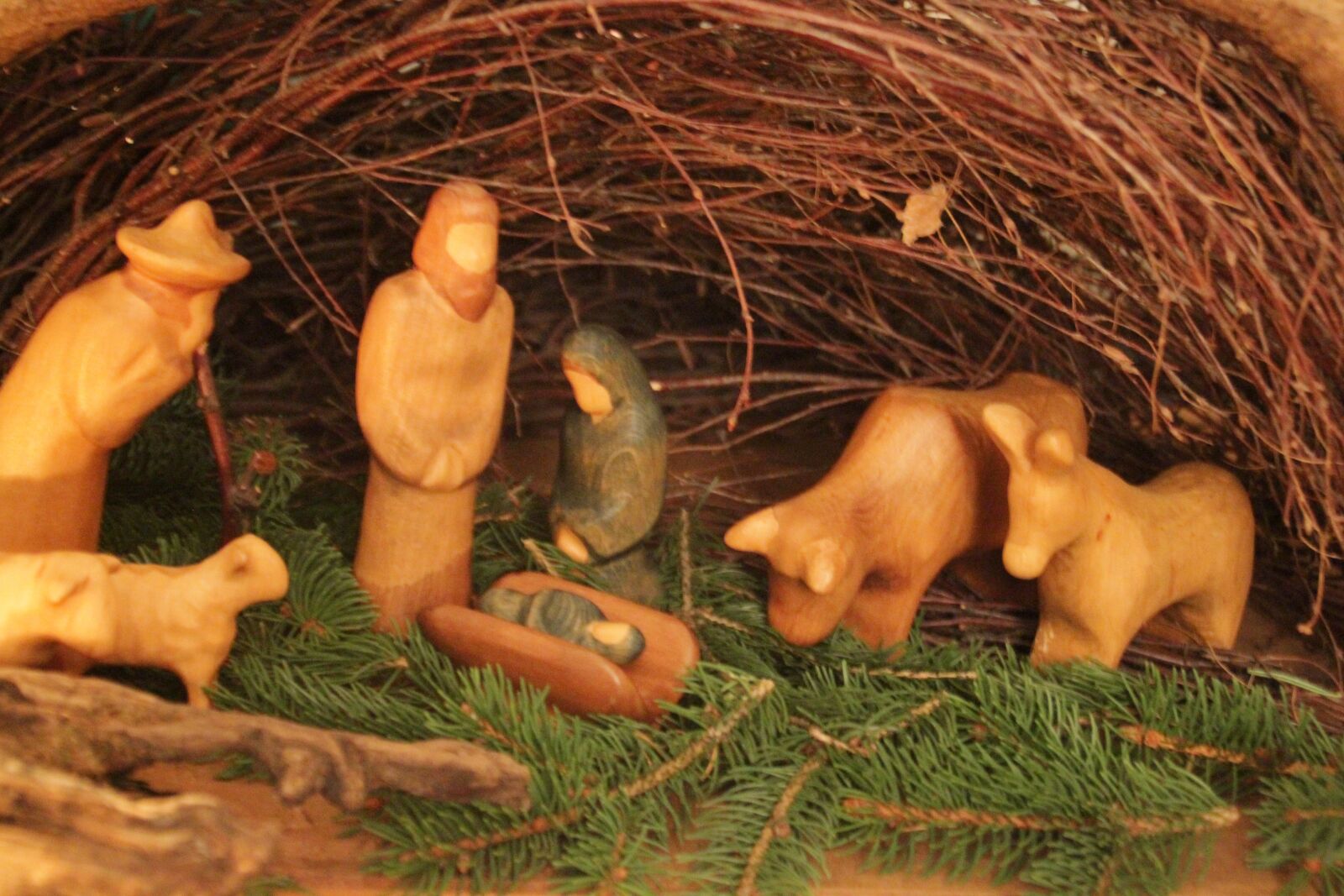 Canon EOS 550D (EOS Rebel T2i / EOS Kiss X4) sample photo. Christmas, cod, manger photography