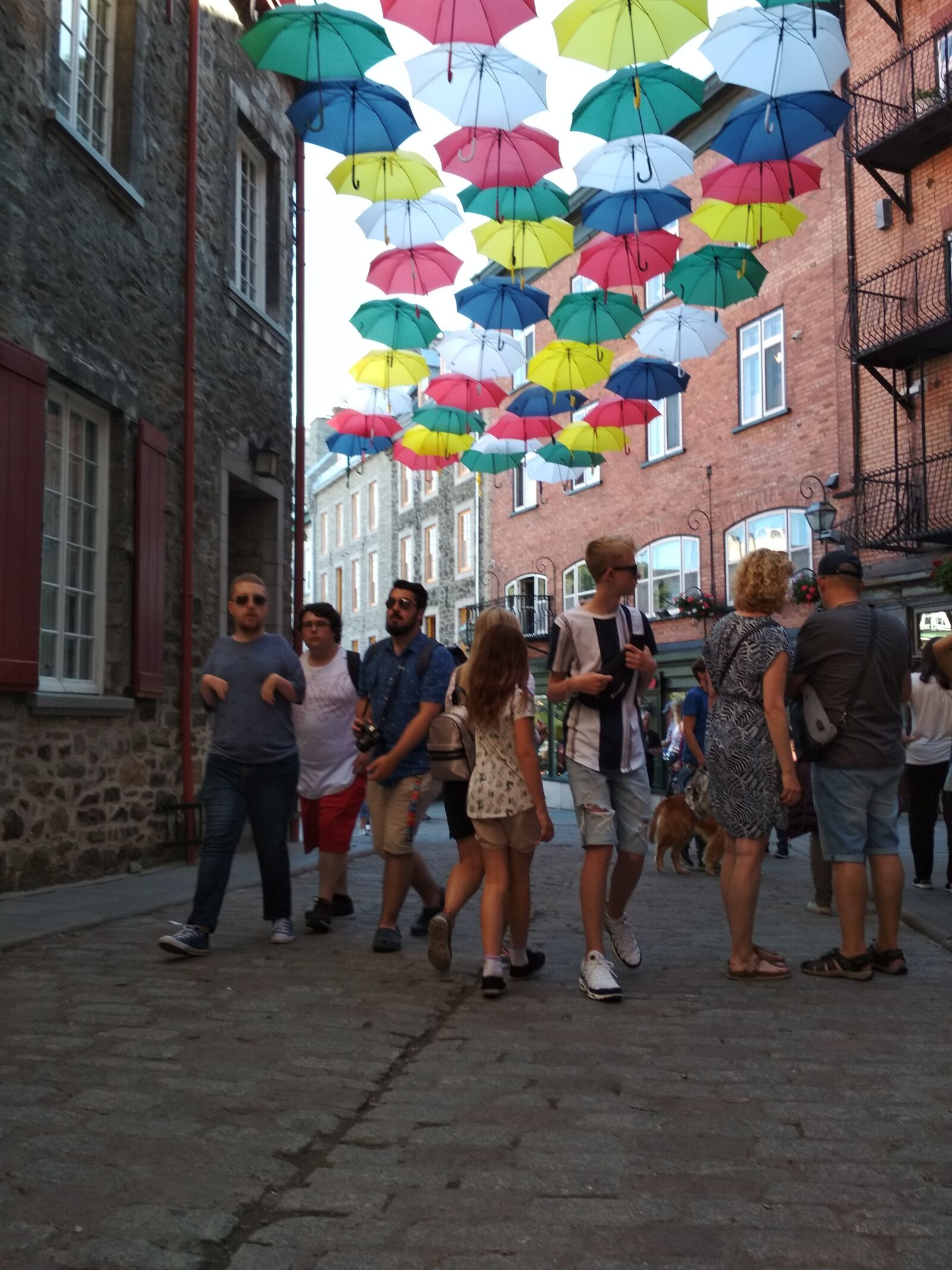Xiaomi Redmi 4X sample photo. Umbrella street, umbrellas, old photography