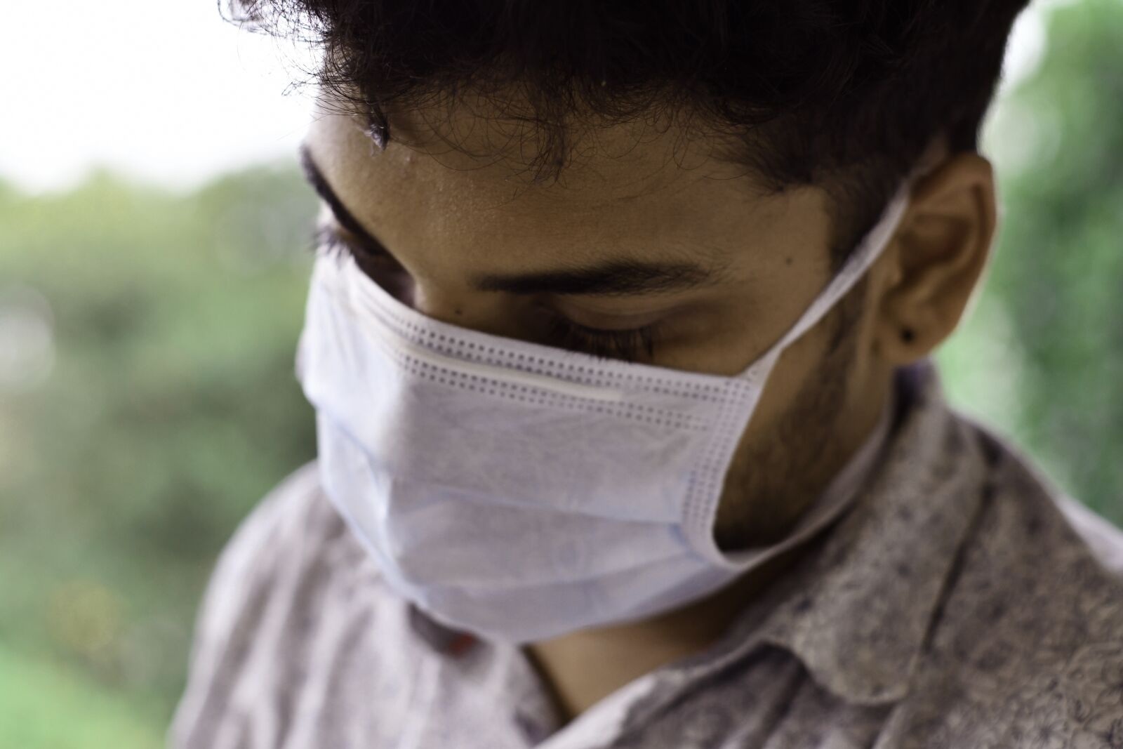 Nikon D7500 sample photo. Corona, mask, coronavirus photography