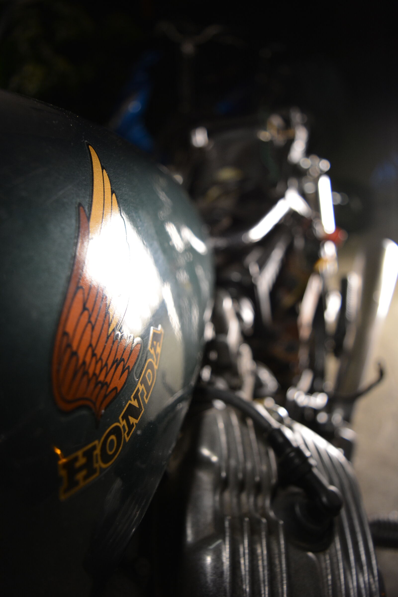 Nikon D5200 sample photo. Cx500c, honda, motor photography