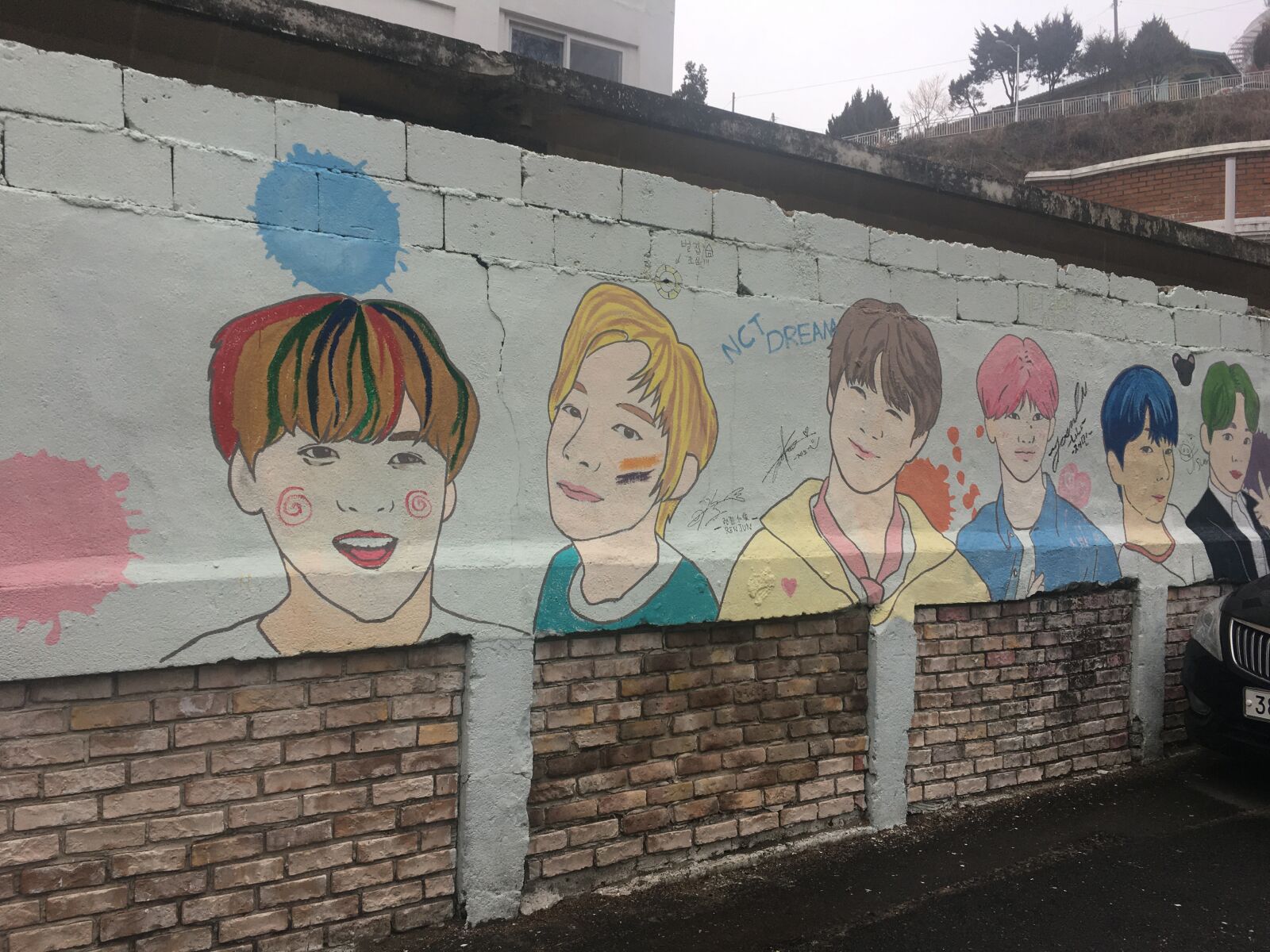 Apple iPhone 6s sample photo. Nct, kpopstar, walldrawing photography
