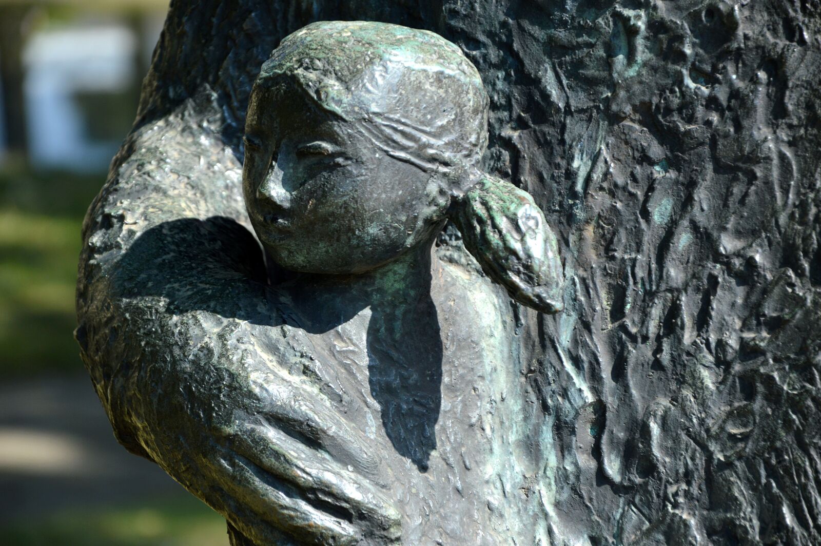 Nikon D3200 sample photo. Sculpture, art, security photography