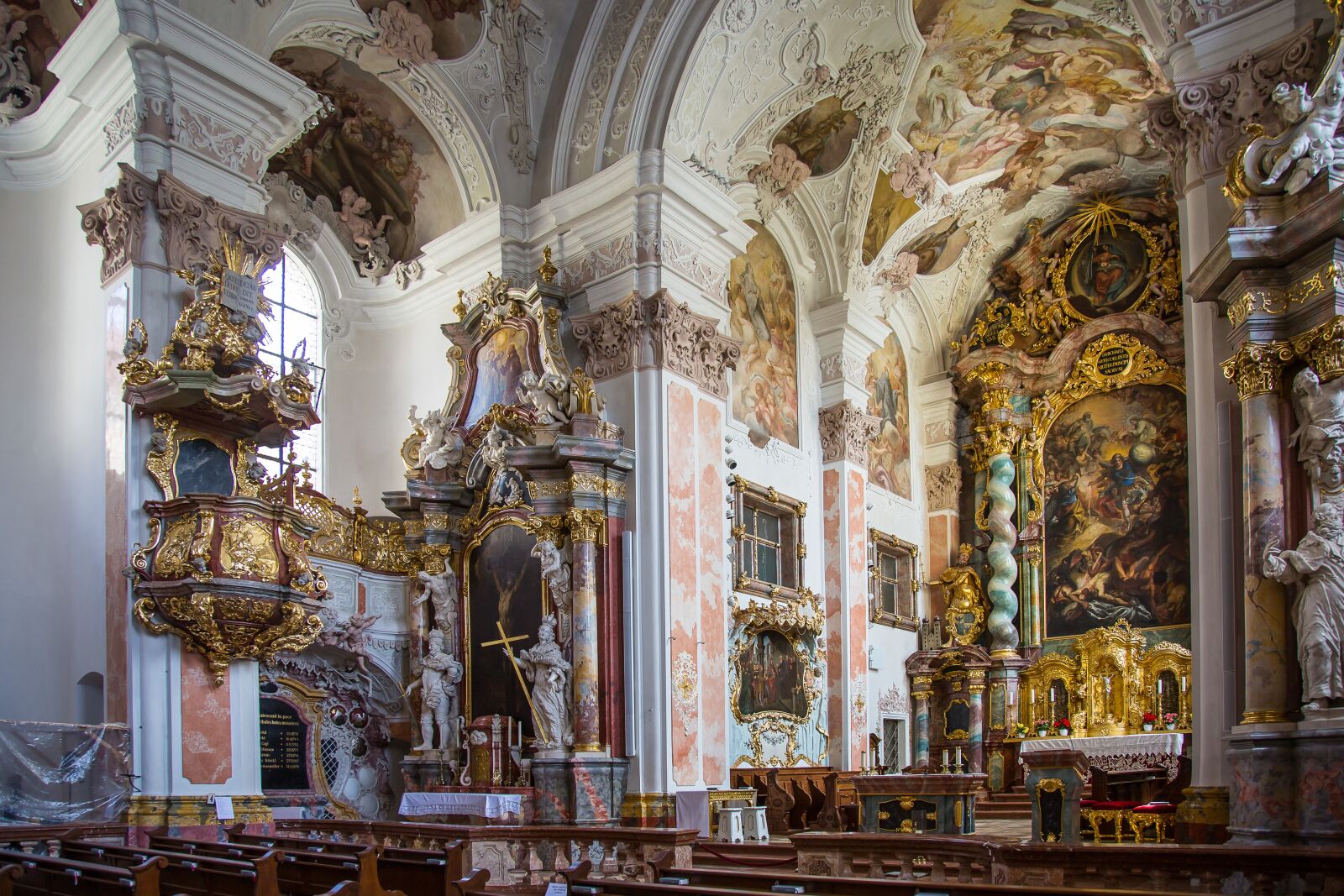 Canon EF 24-105mm F4L IS USM sample photo. Metten, the monastery metten photography