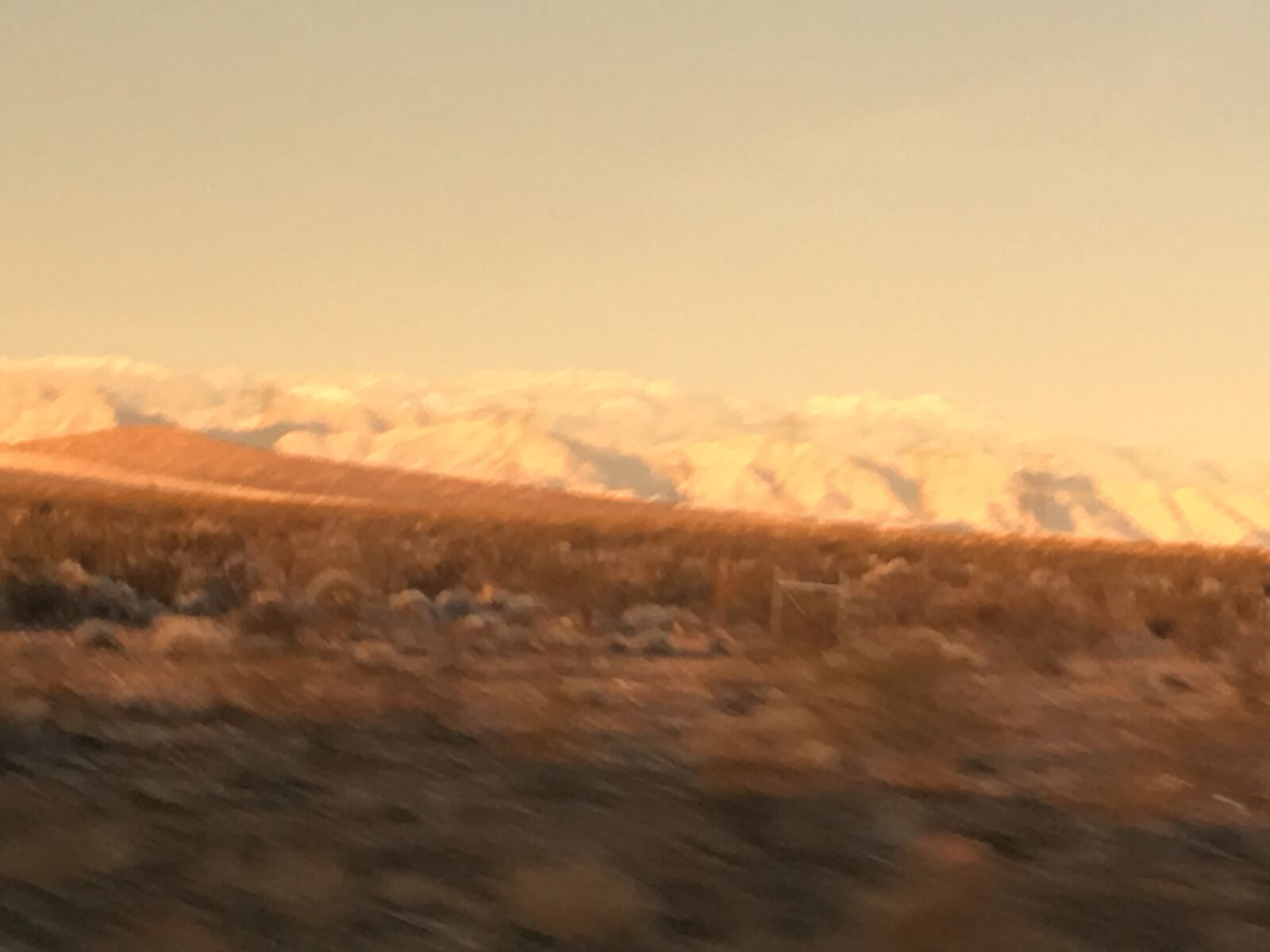 Apple iPhone 6s sample photo. Distant, sunset, range photography