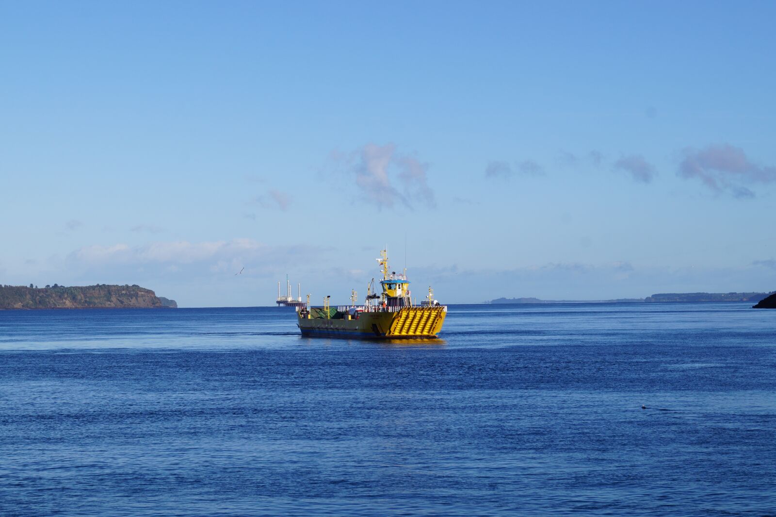 Sony DT 18-55mm F3.5-5.6 SAM II sample photo. Chacao channel, chiloé, chile photography