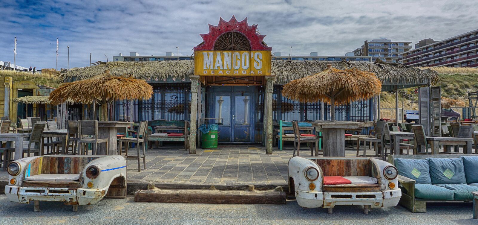 Sony a5100 sample photo. Bar, beach bar, holland photography