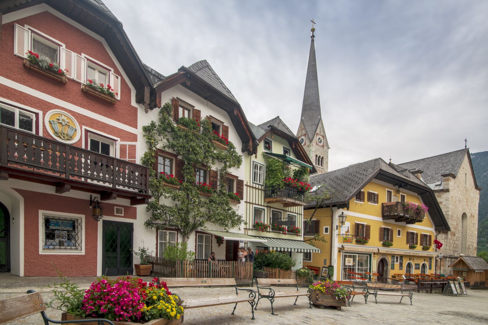 Nikon D3300 sample photo. Hallstatt, village, austria photography