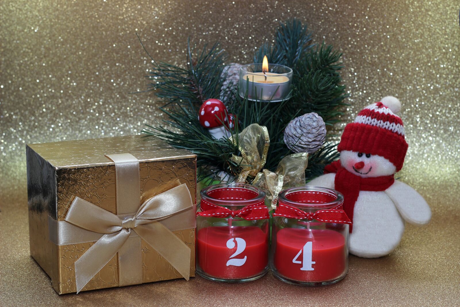 Canon EOS 600D (Rebel EOS T3i / EOS Kiss X5) sample photo. Christmas, twenty four, gift photography