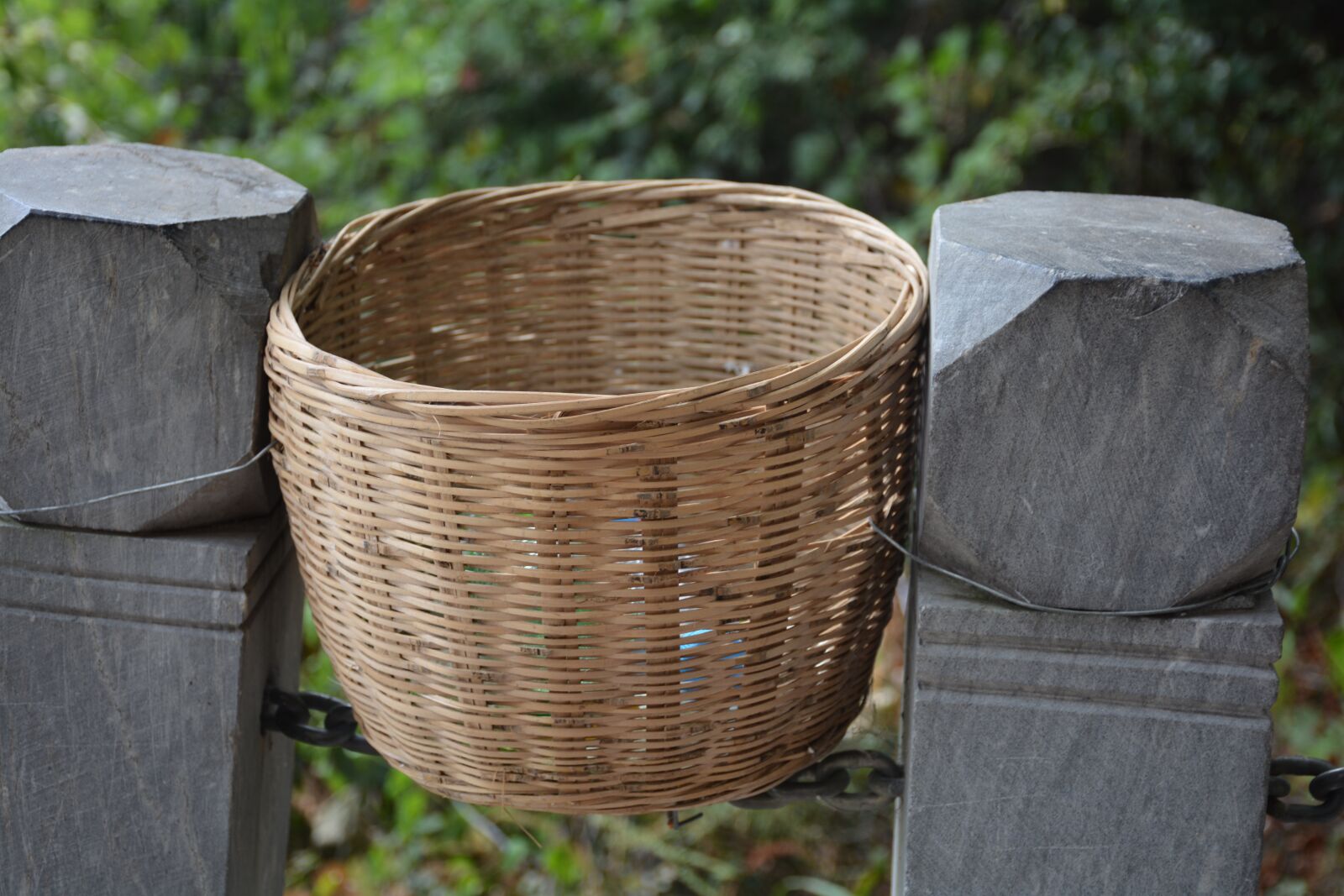 Nikon D7100 sample photo. Bamboo basket, five flower photography