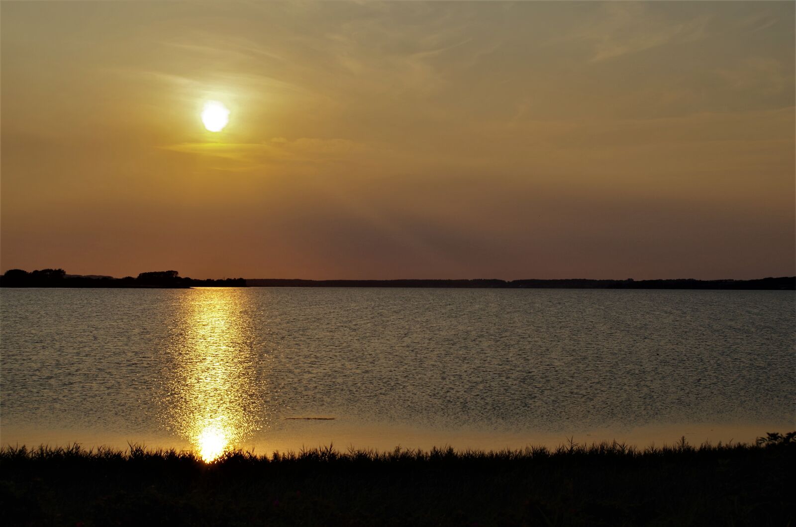 Pentax K-30 sample photo. Sunset, summer, baltic sea photography