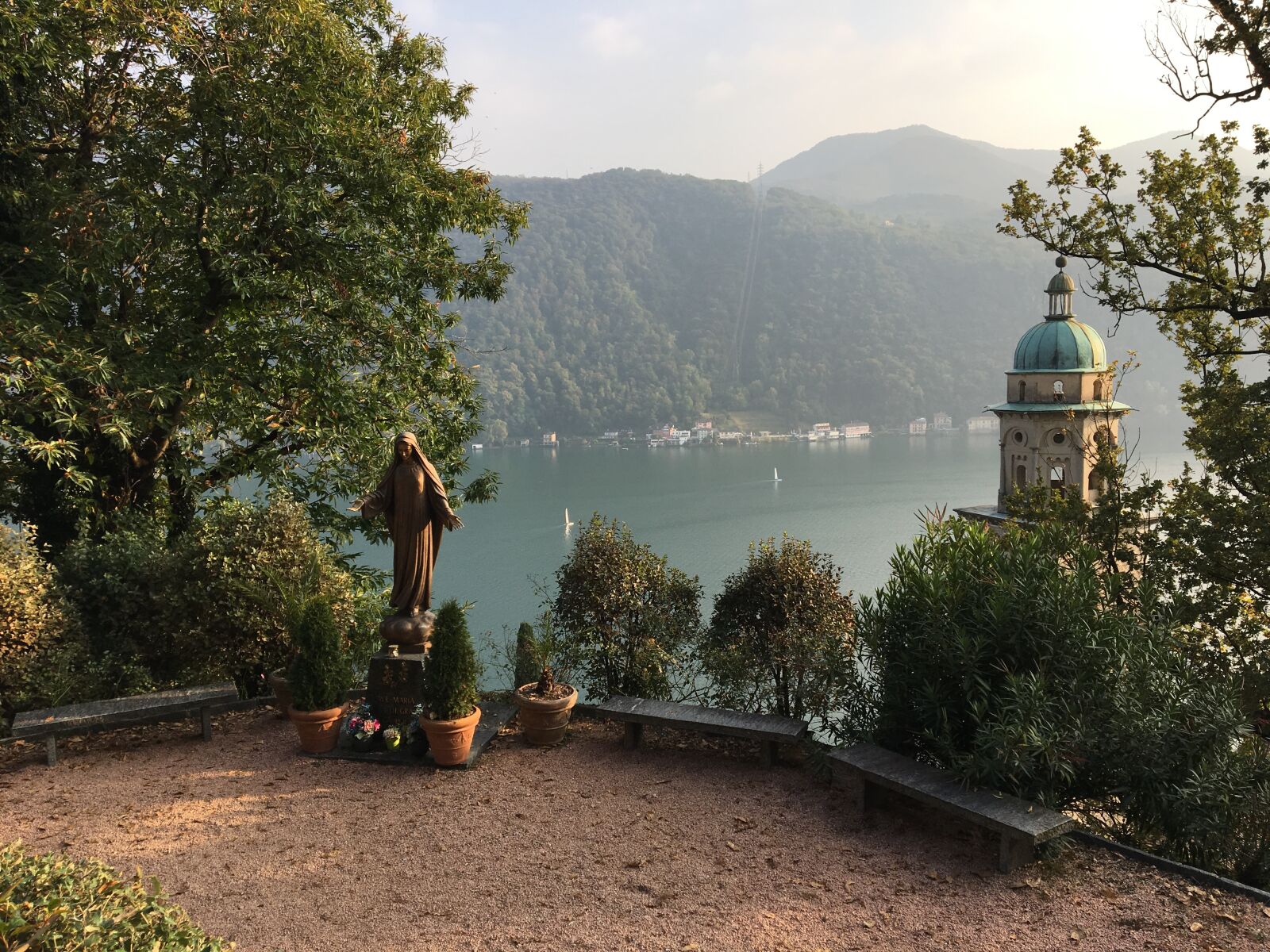 Apple iPhone 6s sample photo. Ticino, faith, view photography